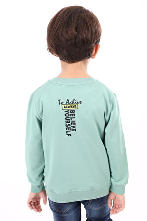 Toontoy Erkek Çocuk Baskılı Sweatshirt