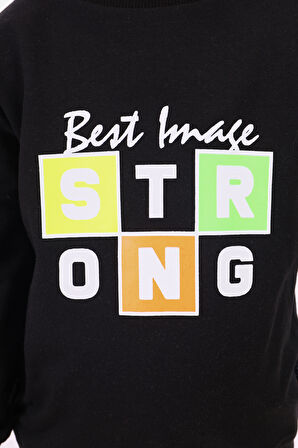 Toontoy Erkek Çocuk Baskılı Sweatshirt