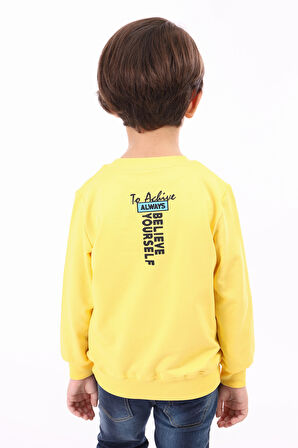 Toontoy Erkek Çocuk Baskılı Sweatshirt