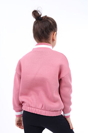 Toontoy Kız Çocuk Baskılı Sweatshirt