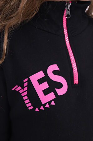 Toontoy Kız Çocuk Baskılı Sweatshirt