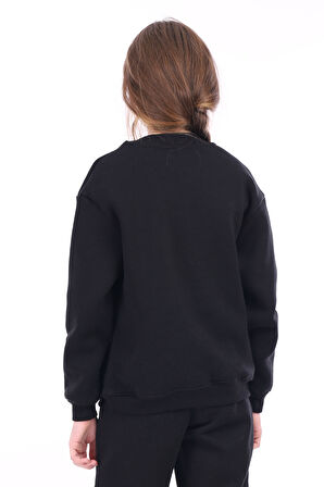 Toontoy Unisex Çocuk Nakışlı Sweatshirt
