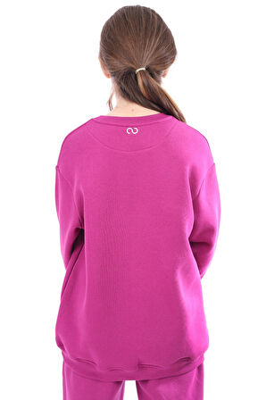 Toontoy Kız Çocuk Nakışlı Sweatshirt