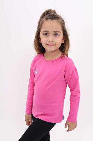 Toontoy Kız Çocuk Baskılı Tişört