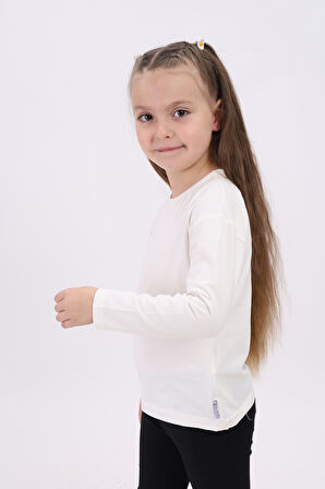 Toontoy Kız Çocuk Baskılı Tişört