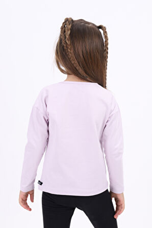 Toontoy Kız Çocuk Baskılı Tişört