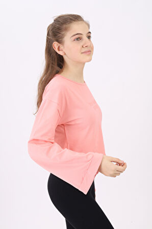 Toontoy Kız Çocuk Baskılı Tişört