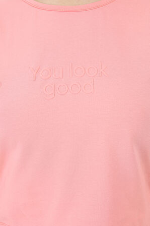 Toontoy Kız Çocuk Baskılı Tişört