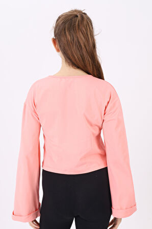 Toontoy Kız Çocuk Baskılı Tişört