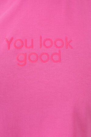 Toontoy Kız Çocuk Baskılı Tişört