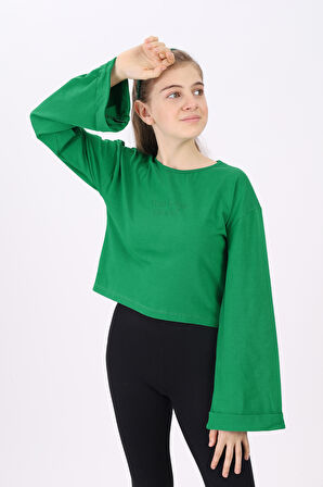 Toontoy Kız Çocuk Baskılı Tişört