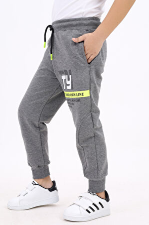 Toontoy Erkek Çocuk Baskılı Eşofman Alt