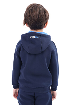 Toontoy Unisex Çocuk Nakışlı Hırka