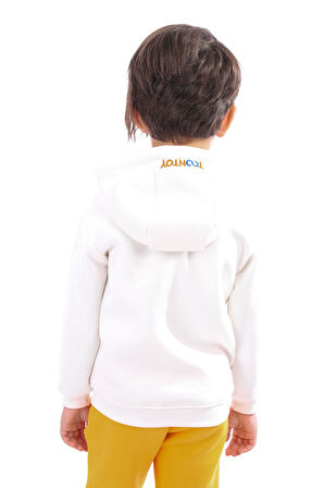 Toontoy Unisex Çocuk Nakışlı Hırka