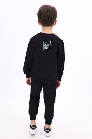 Toontoy Erkek Çocuk Baskılı Eşofman Takım