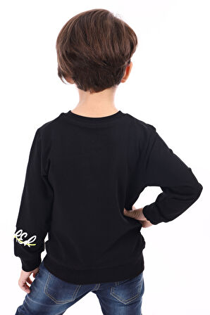 Toontoy Erkek Çocuk Baskılı Sweatshirt