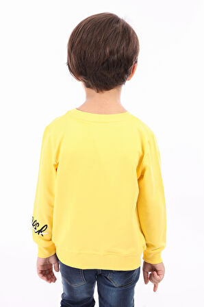 Toontoy Erkek Çocuk Baskılı Sweatshirt