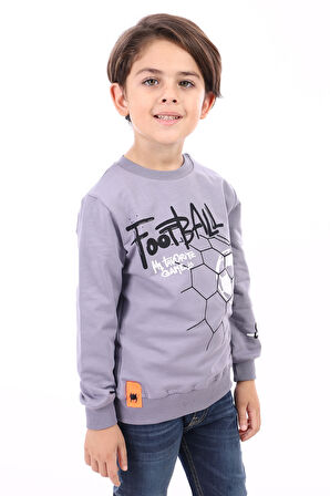 Toontoy Erkek Çocuk Baskılı Sweatshirt