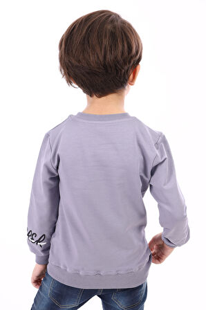 Toontoy Erkek Çocuk Baskılı Sweatshirt