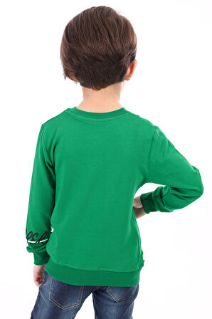 Toontoy Erkek Çocuk Baskılı Sweatshirt