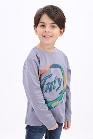 Toontoy Erkek Çocuk Baskılı Tişört