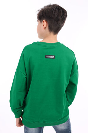 Toontoy Erkek Çocuk Baskılı Sweatshirt