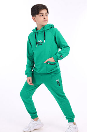 Toontoy Erkek Çocuk Baskılı Eşofman Takım