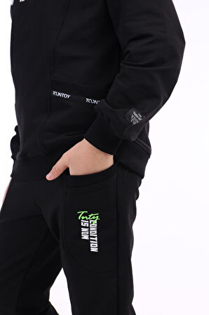 Toontoy Erkek Çocuk Baskılı Eşofman Takım