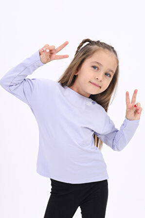 Toontoy Kız Çocuk Baskılı Tişört