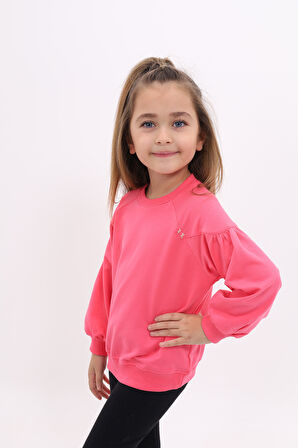 Toontoy Kız Çocuk Sweatshirt