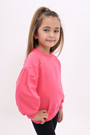 Toontoy Kız Çocuk Sweatshirt