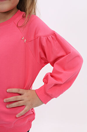 Toontoy Kız Çocuk Sweatshirt