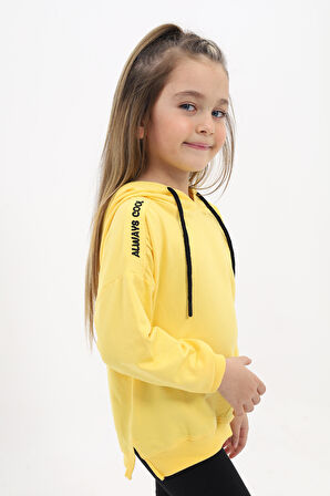 Toontoy Kız Çocuk Nakışlı Sweatshirt