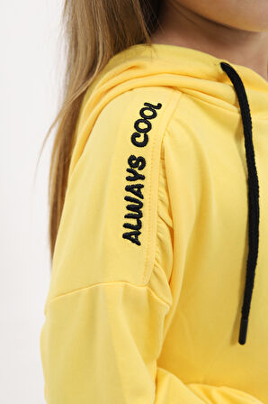 Toontoy Kız Çocuk Nakışlı Sweatshirt