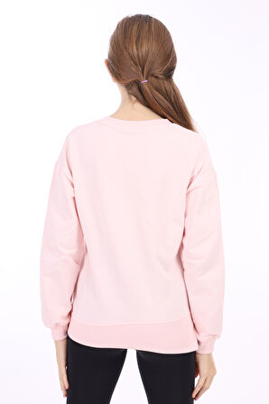 Toontoy Kız Çocuk Baskılı Sweatshirt