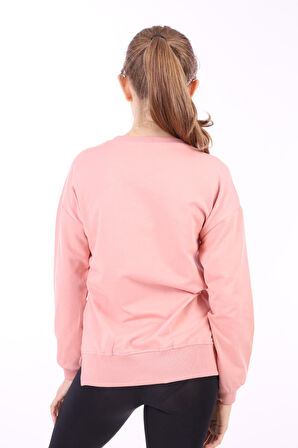 Toontoy Kız Çocuk Baskılı Sweatshirt