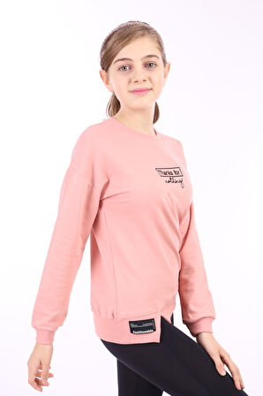 Toontoy Kız Çocuk Baskılı Sweatshirt