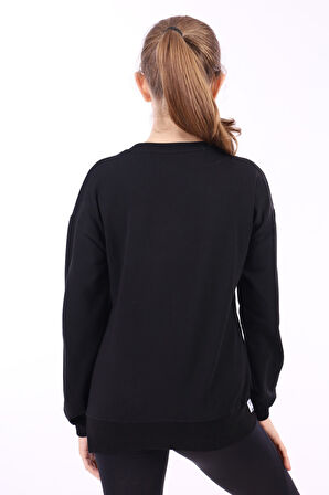 Toontoy Kız Çocuk Baskılı Sweatshirt