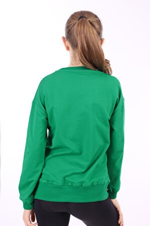 Toontoy Kız Çocuk Baskılı Sweatshirt