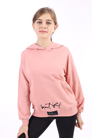 Toontoy Kız Çocuk Nakışlı Sweatshirt