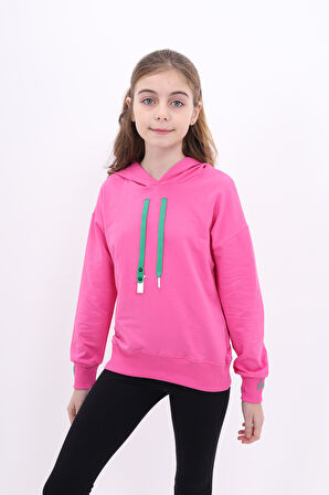 Toontoy Kız Çocuk Nakışlı Sweatshirt