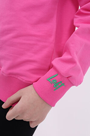 Toontoy Kız Çocuk Nakışlı Sweatshirt