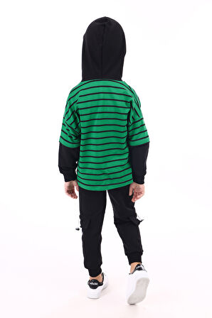 Toontoy Erkek Çocuk Baskılı Eşofman Takım