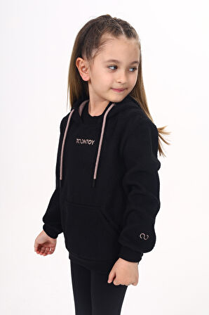 Toontoy Unisex Çocuk Nakışlı Sweatshirt
