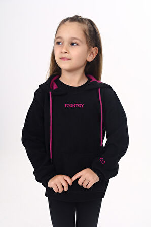 Toontoy Unisex Çocuk Nakışlı Sweatshirt