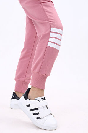 Toontoy Kız Çocuk Nakışlı Eşofman Takım