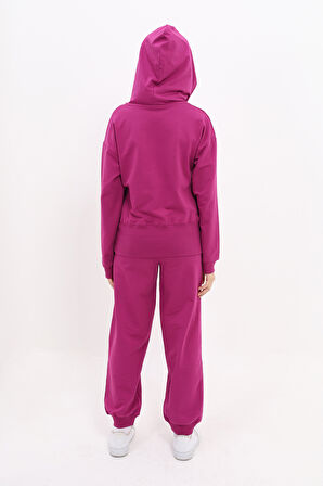 Toontoy Kız Çocuk Baskılı Eşofman Takım