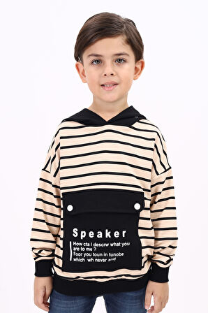 Toontoy Erkek Çocuk Baskılı Sweatshirt