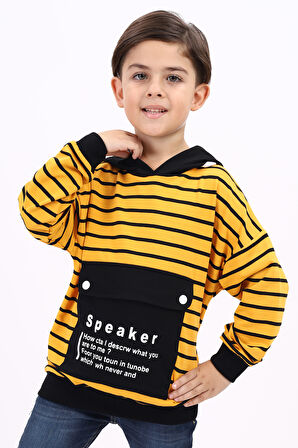 Toontoy Erkek Çocuk Baskılı Sweatshirt