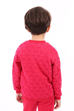 Toontoy Unisex Çocuk Nakışlı Sweatshirt